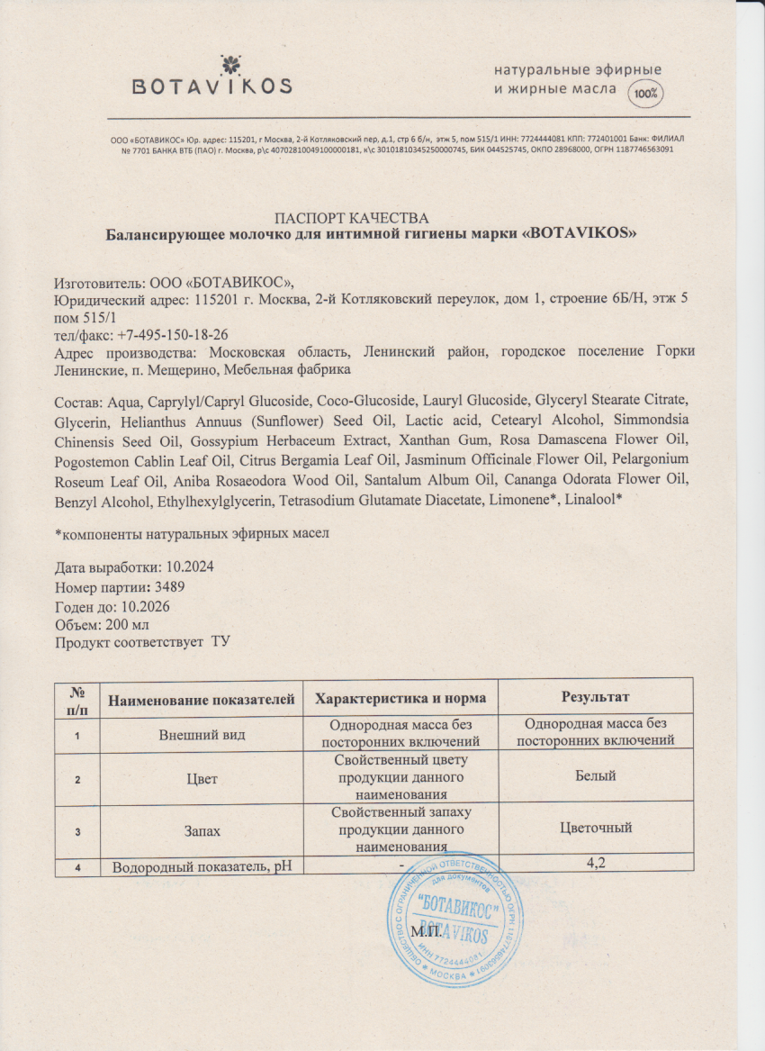 Паспорт №102024
